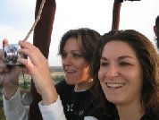 two friends havin fun