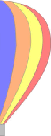 balloons come in different colors and designs